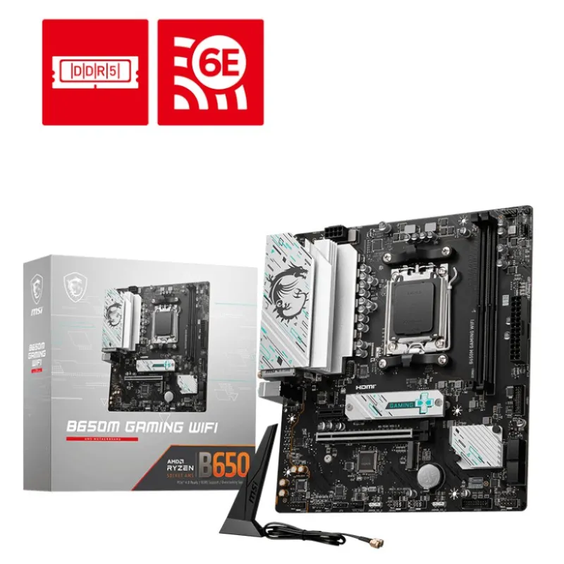 MSI B650M GAMING WIFI AM5 mATX Motherboard