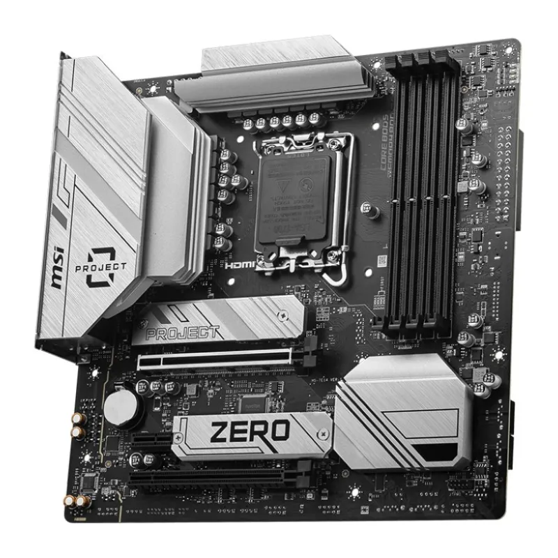 MSI B760M PROJECT ZERO m-ATX Motherboard
