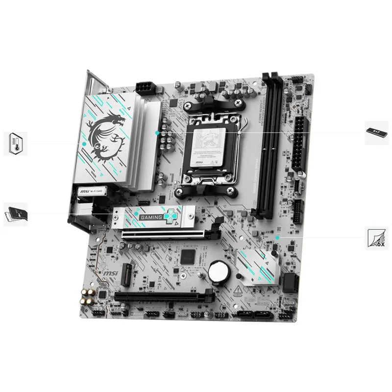 MSI B840M GAMING WIFI6E AM5 mATX Motherboard