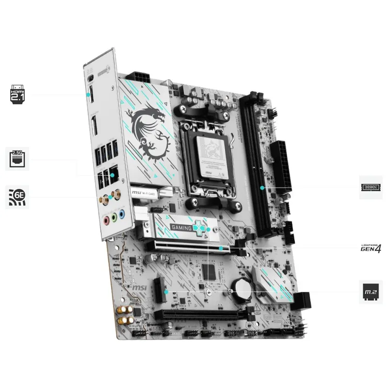 MSI B840M GAMING WIFI6E AM5 mATX Motherboard