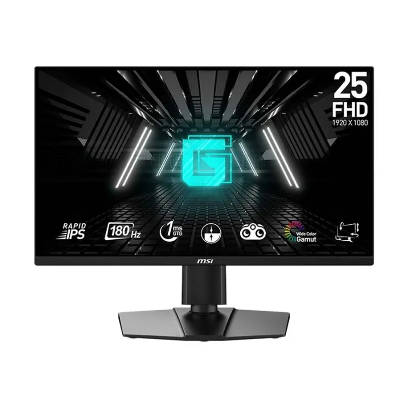 MSI G255PF E2 24.5" 180Hz 1ms IPS FHD Gaming Monitor