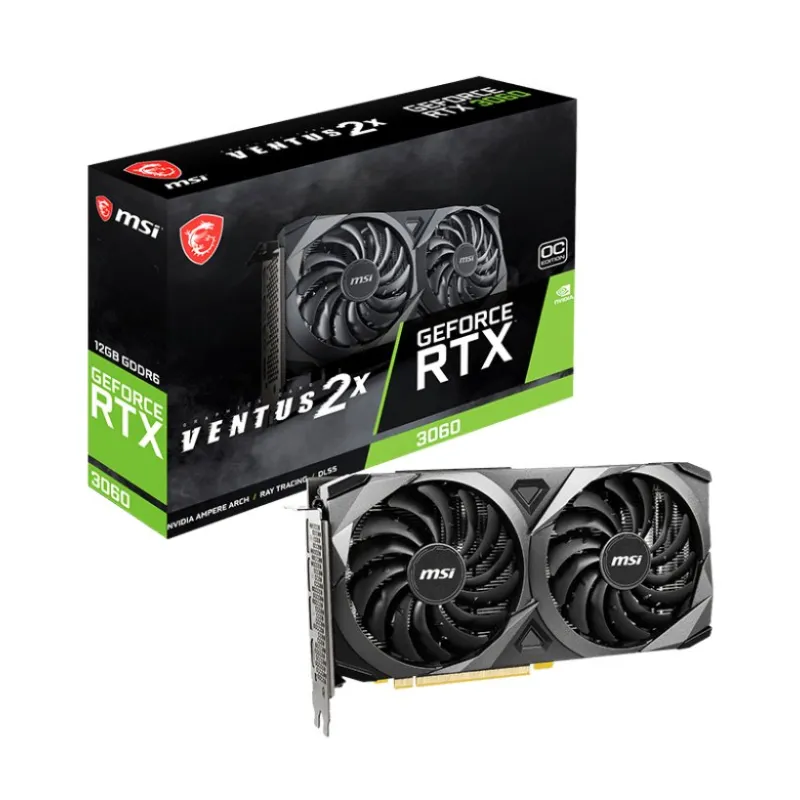 MSI GeForce RTX 3060 VENTUS 2X OC 12GB Graphics Card