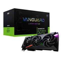 MSI GeForce RTX 5070 Ti 16G VANGUARD SOC LAUNCH EDITION 16GB GDDR7 Graphics Card
