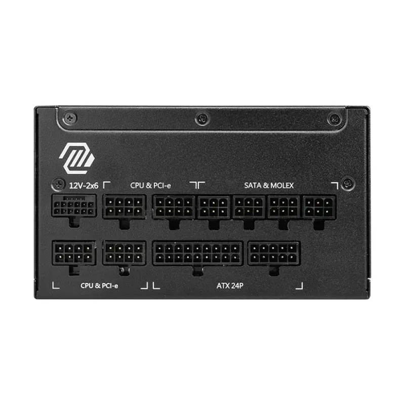 MSI MAG A1000GL PCIE5 1000W 80 Plus Gold Full Modular Power Supply