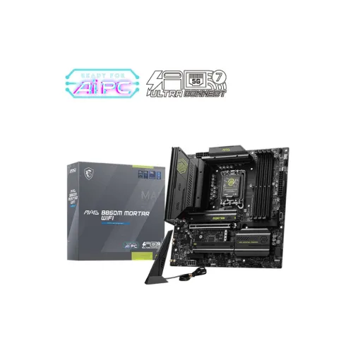 MSI MAG B860M MORTAR WIFI LGA 1851 mATX Motherboard