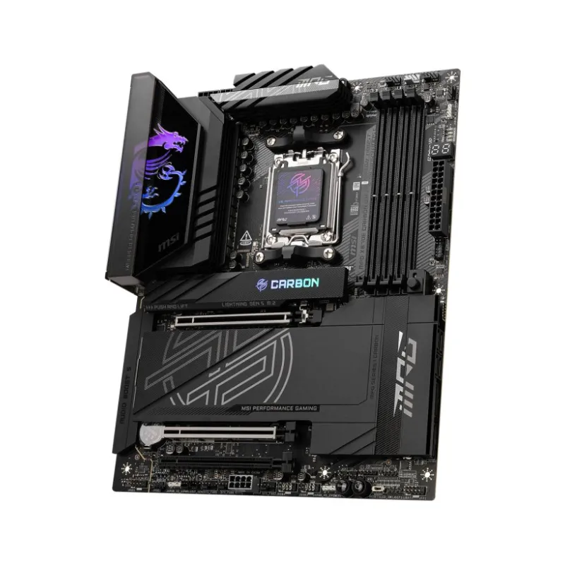 MSI MPG X870E CARBON WIFI AMD AM5 DDR5 ATX Motherboard