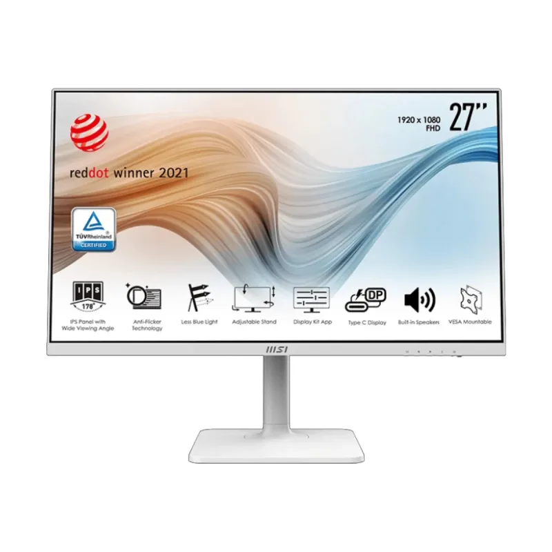 MSI Modern MD271PW 27 Inch FHD IPS Type-C Monitor