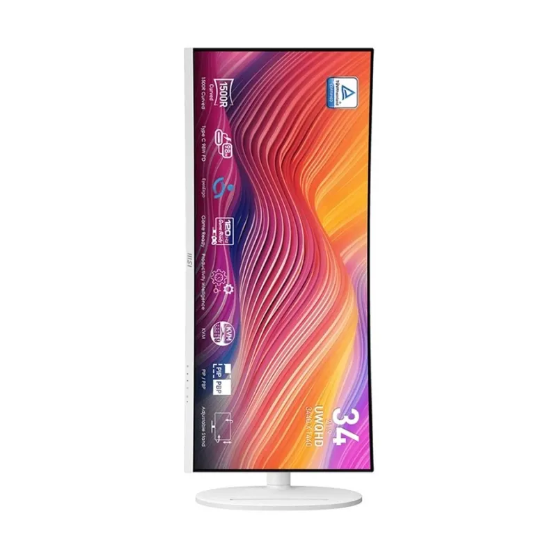 MSI Modern MD342CQPW 34" UWQHD 120Hz VA Curved Gaming Monitor