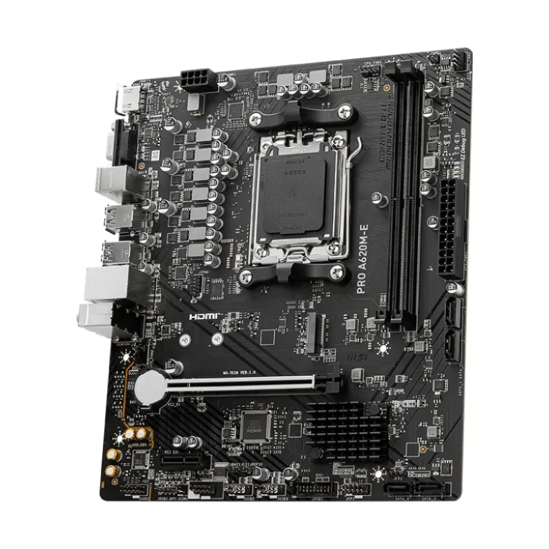 MSI PRO A620M-E AMD AM5 mATX Motherboard