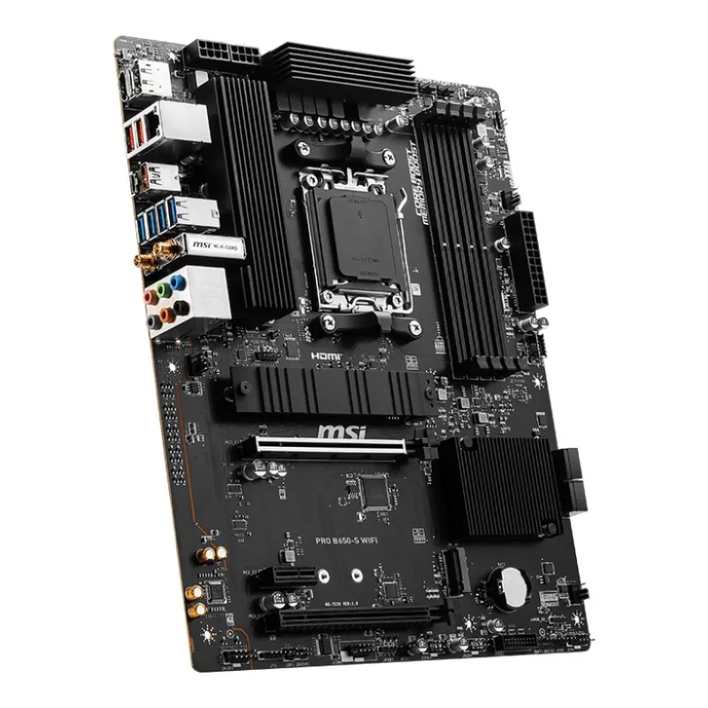 MSI PRO B650-S WIFI DDR5 AM5 ATX Motherboard