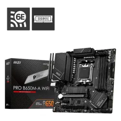 MSI PRO B650M-A WIFI DDR5 AMD AM5 mATX Motherboard