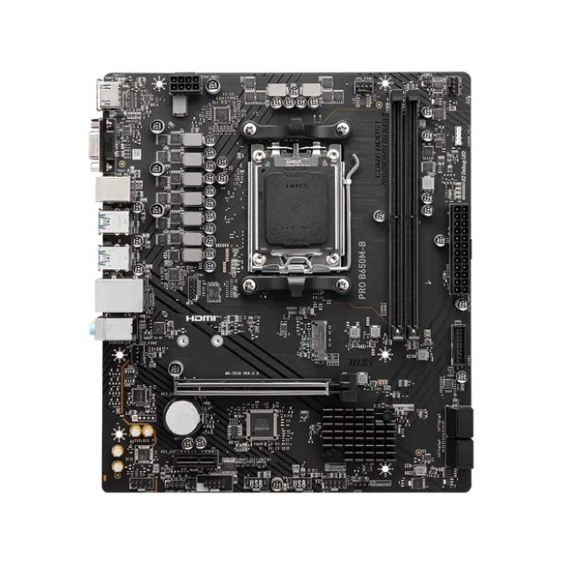 MSI PRO B650M-B DDR5 AMD AM5 m-ATX Motherboard