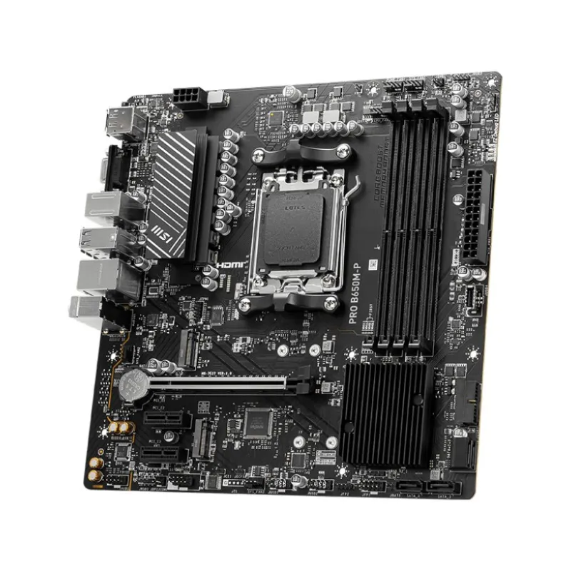 MSI PRO B650M-P DDR5 AMD AM5 mATX Motherboard