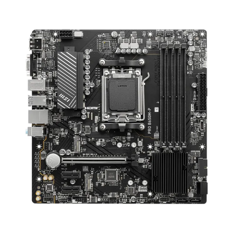 MSI PRO B650M-P DDR5 AMD AM5 mATX Motherboard