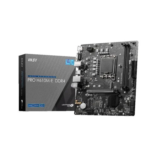 MSI PRO H610M-E mATX Motherboard