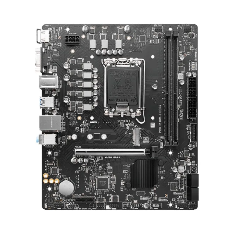 MSI PRO H610M-G DDR4 Micro-ATX Motherboard