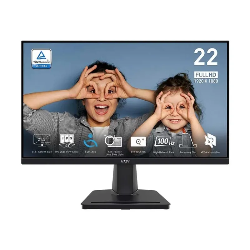 MSI PRO MP225 21.5" 100Hz IPS FHD Monitor
