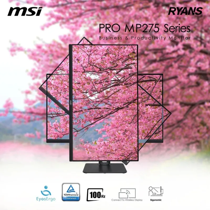 MSI PRO MP275P 27" 100Hz IPS FHD Monitor