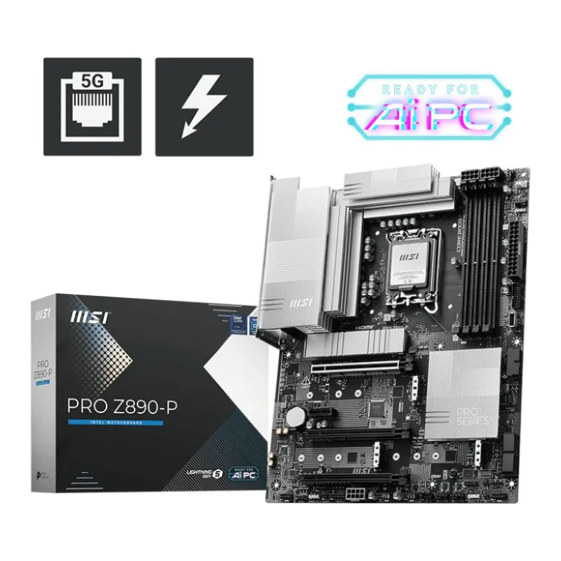 MSI PRO Z890-P LGA 1851 ATX Motherboard