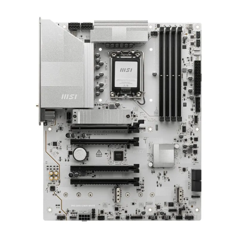 MSI PRO Z890-S WIFI WHITE LGA 1851 ATX Motherboard