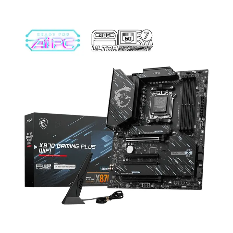 MSI X870 GAMING PLUS WIFI AM5 Motherboard