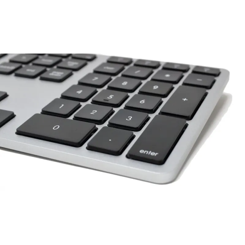 Matias Wireless Multi-Pairing Keyboard for Mac (Silver)