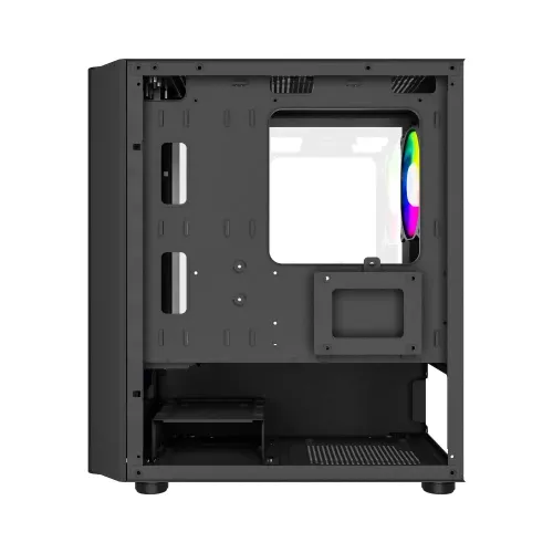 MaxGreen 5510-Mesh Mid-Tower M-ATX Gaming Case with PSU