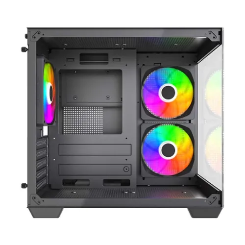 MaxGreen S275-22 Mid-Tower M-ATX Gaming Casing With 3x ARGB Fan