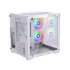 Maxcool Inferno MC5 Mid Tower Micro ATX Gaming Casing White
