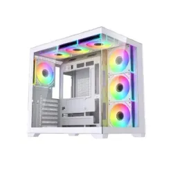 Maxcool PANDA MC7 Mid-Tower ATX Gaming Casing White
