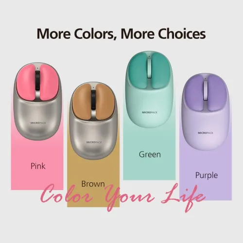 Micropack ML-202W Rechargeable Dual-Mode Wireless Silent Mouse