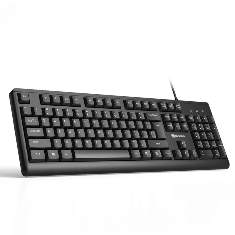 Micropack K-205 Black Wired Keyboard with Bangla