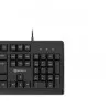 Micropack K-205 Black Wired Keyboard with Bangla