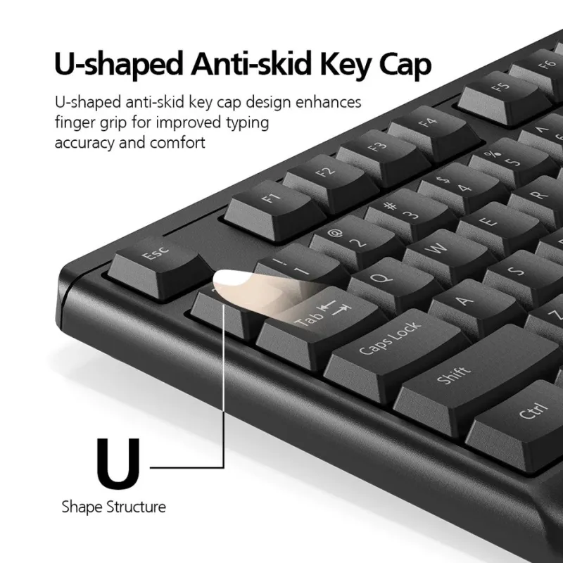 Micropack K-205 Black Wired Keyboard with Bangla