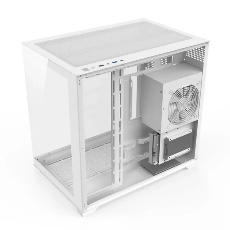 Monarch City Ranger X7 ARGB Mid-Tower ATX Gaming Case White