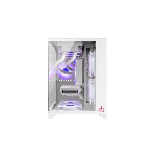 Monarch Mystery Box X5 Desktop Gaming Case White