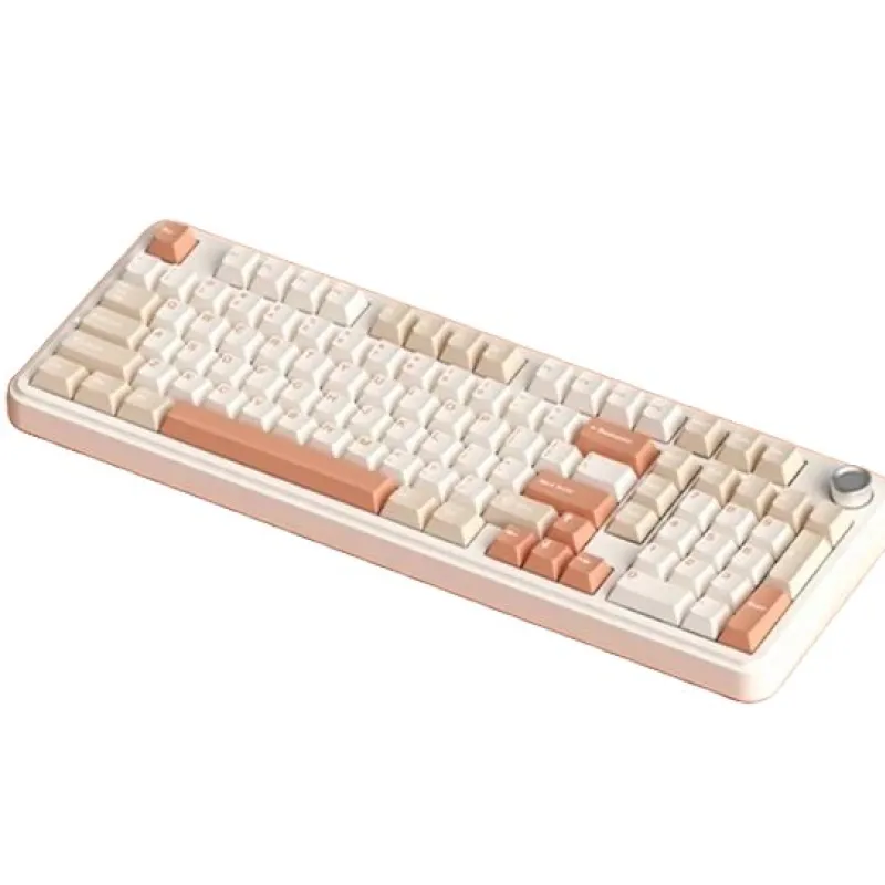 Monka K100 Tri-Mode Gasket Mount Hotswappable Mechanical Keyboard