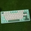 MONKA A75 MAX Tri-Mode Wireless Mechanical Keyboard Green Mirror