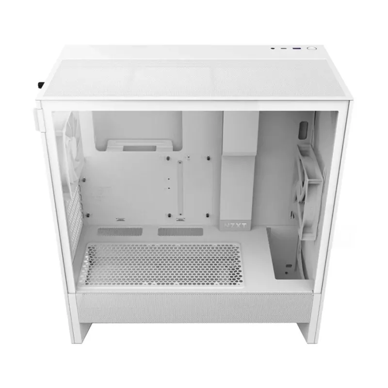 NZXT H5 Flow 2024 Compact Mid-tower Airflow Casing White