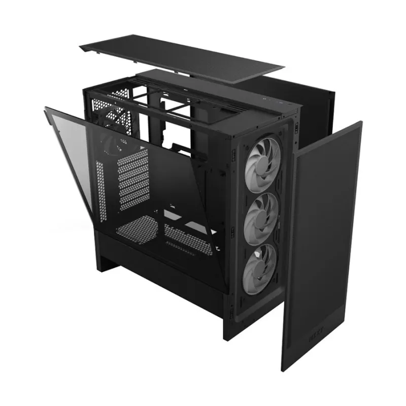 NZXT H5 Flow RGB 2024 Compact Mid-tower Airflow Casing