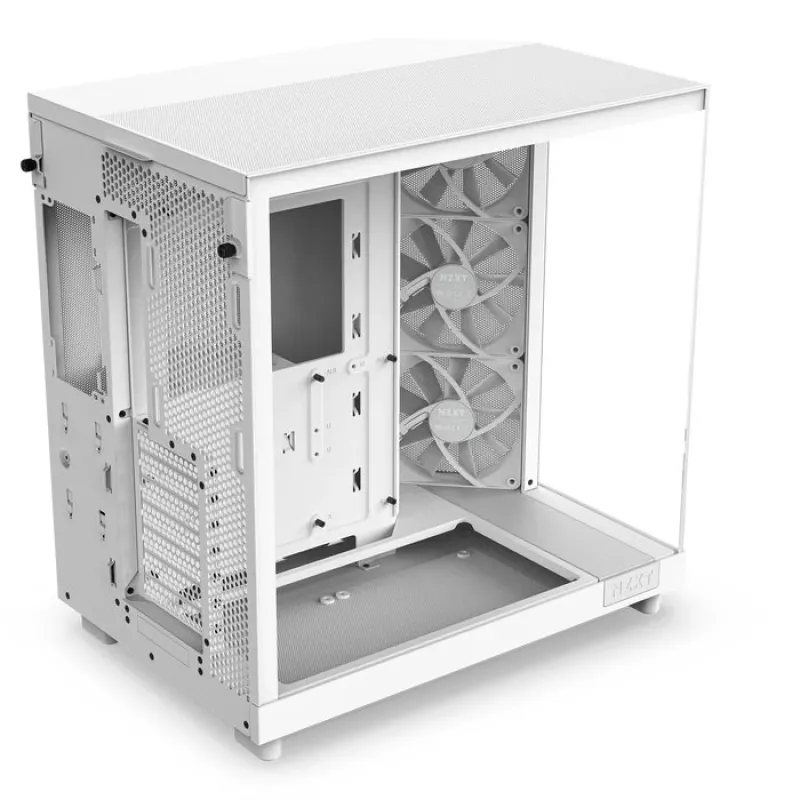 NZXT H6 Flow 2023 Compact Dual-Chamber Mid-tower Airflow Casing White