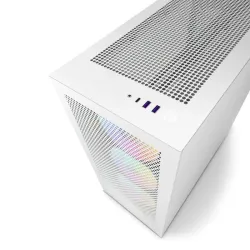 NZXT H7 Flow RGB 2023 Mid-Tower ATX Airflow Casing White