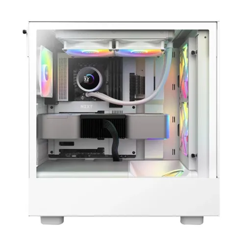 NZXT Kraken 240 RGB 240mm AIO Liquid CPU Cooler White with LCD Display