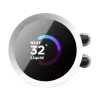NZXT Kraken 360 RGB 360mm AIO Liquid CPU Cooler White with LCD Display