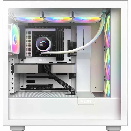 NZXT Kraken 360 RGB 360mm AIO Liquid CPU Cooler White with LCD Display