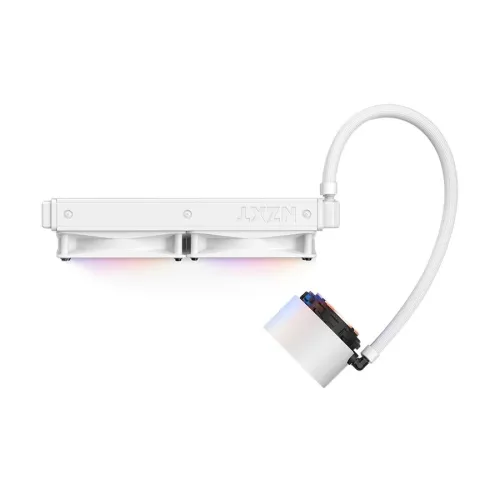 NZXT Kraken Elite 240 RGB 240mm AIO Liquid CPU Cooler White with LCD Display