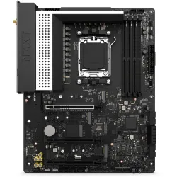 NZXT N7 B650E AM5 ATX Gaming Motherboard - White