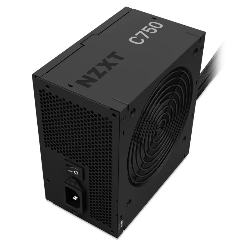 NZXT C750 750 Watt 80 Plus Bronze ATX Non-Modular Power Supply #PA-7B2BB-UK