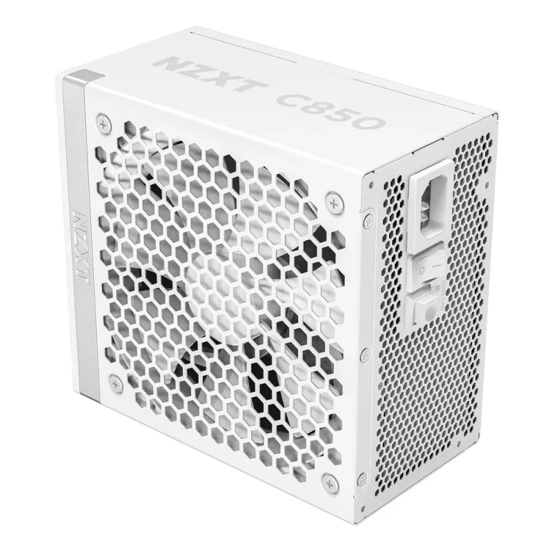 NZXT C850 Gold ATX 3.1 850 Watt 80 Plus Gold Full Modular Power Supply White #PA-8G2BW-EU
