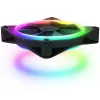 NZXT F120 RGB DUO 120mm RGB Casing Fan - Black #RF-D12SF-B1